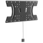 Techly cienki Wall Bracket dla telewizorów OLED 32-65 cali Czarny, 81.3 cm (32 cale), 165.1 cm (65 cali), 30 kg, 100 x 100 mm, 400 x 200 mm, Czarny