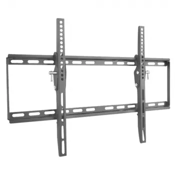Techly Stały uchwyt ścienny LED TV LCD 40-65 cali, 165,1 cm (65 cali), 200 x 200 mm, 600 x 400 mm, -12 - 0°, Metal, Czarny