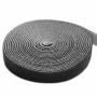 Rolka rzepu Techly do zarządzania kablami, długość 10 m, szerokość 20 mm, czarna