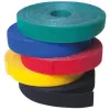 Rolka rzepu Techly do zarządzania kablami, długość 10 m, szerokość 20 mm, czarna