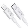 Kabel do ładowania i synchronizacji Techly USB-C do Lightning 1 m biały