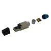 Złącze przewodowe Techly IWP-8P8C-CAT81STY RJ45 Beżowy