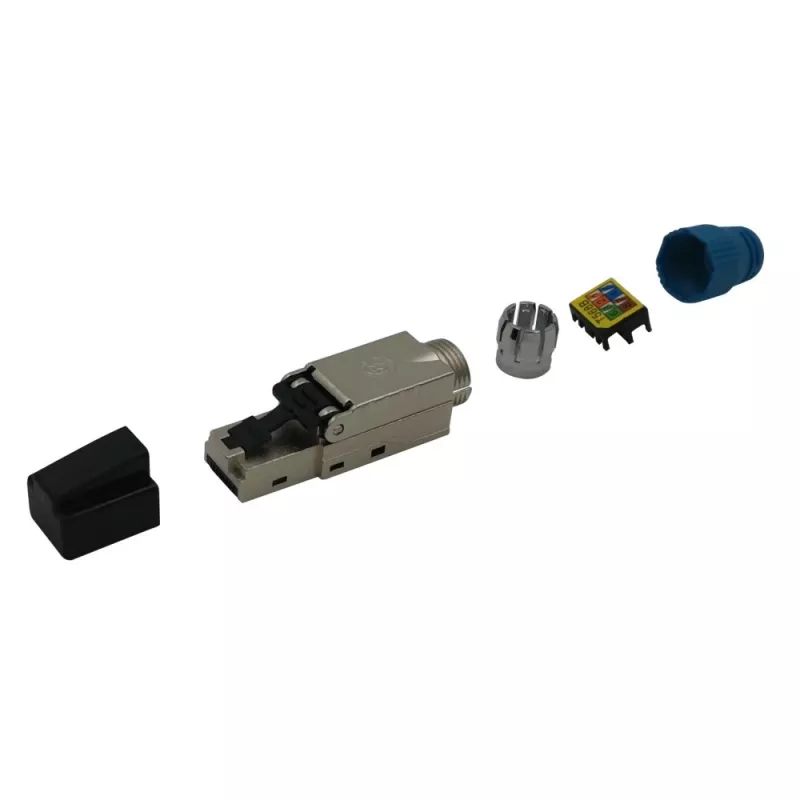 Złącze przewodowe Techly IWP-8P8C-CAT81STY RJ45 Beżowy