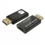 Techly IADAP DSP-2124K adapter/kostka zmiany płci żeńskiej na męską Czarny