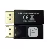 Techly IADAP DSP-2124K adapter/kostka zmiany płci żeńskiej na męską Czarny
