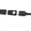 Techly IADAP DSP-2124K adapter/kostka zmiany płci żeńskiej na męską Czarny
