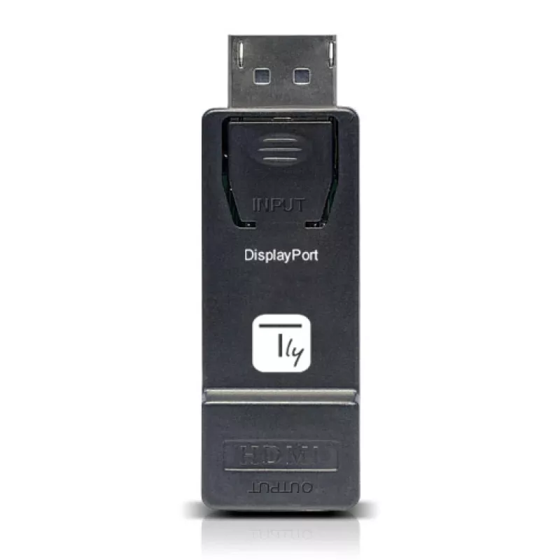 Techly IADAP DSP-2124K3 konwerter sygnału wideo Pasywny konwerter wideo