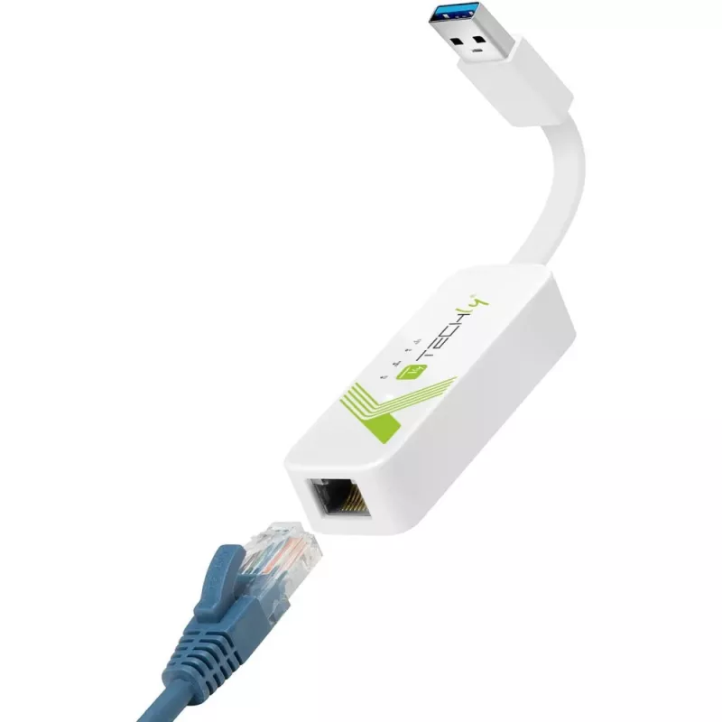 Karta sieciowa Techly IDATA USB-ETGIGA-3A Ethernet 5000 Mbit/s