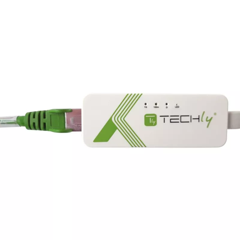 Techly IADAP USB31-ETGIGA3 karta sieciowa Ethernet 5000 Mbit/s