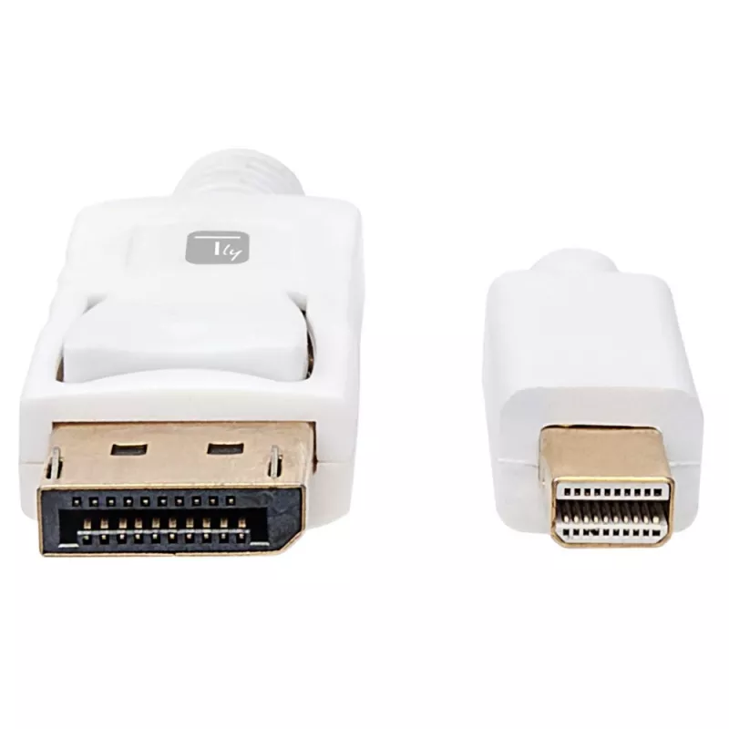 Kabel Techly ICOC MDP-030T4K DisplayPort 3 m Mini DisplayPort Biały