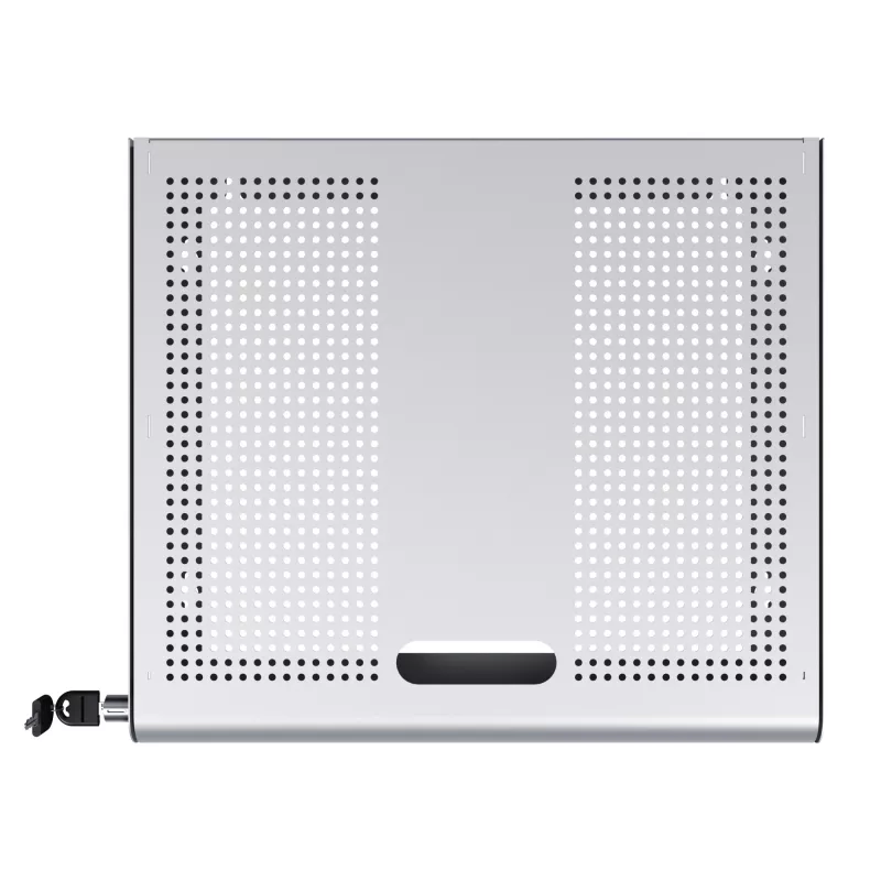 Bezpieczna szuflada sprzętowa Dataflex Addit 622, srebrna, stalowa, monochromatyczna, 530 mm, 450 mm, 75 mm