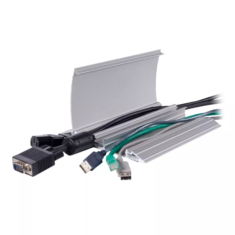 Dataflex Addit ochraniacz na kable 118 cm - prosty 452, Srebrny, Aluminium, 500 kg, 2 cm, 145 mm, 180 mm