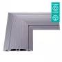 Dataflex Addit ochraniacz kabli - łączenie narożne 482, Srebrny, Aluminium, 500 kg, 2 cm, 203 mm, 305 mm