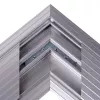 Dataflex Addit ochraniacz kabli - łączenie narożne 482, Srebrny, Aluminium, 500 kg, 2 cm, 203 mm, 305 mm