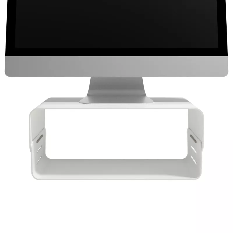 Podstawka pod monitor Dataflex Addit Bento® – regulowana 120, wolnostojąca, 20 kg, regulacja wysokości, szary, biały
