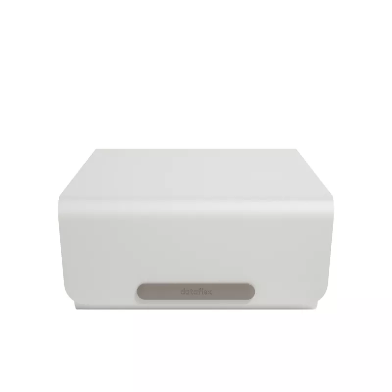 Podstawka pod monitor Dataflex Addit Bento® – regulowana 120, wolnostojąca, 20 kg, regulacja wysokości, szary, biały