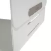 Podstawka pod monitor Dataflex Addit Bento® – regulowana 120, wolnostojąca, 20 kg, regulacja wysokości, szary, biały