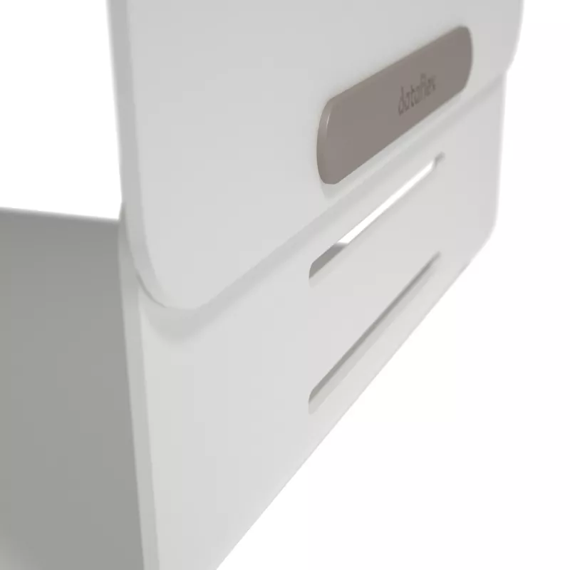 Podstawka pod monitor Dataflex Addit Bento® – regulowana 120, wolnostojąca, 20 kg, regulacja wysokości, szary, biały