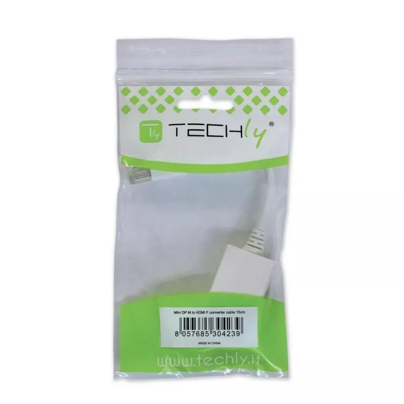 Techly adapter kablowy konwertera USB 3.1 Type C na HDMI 1.4, 3.2 Gen 2 (3.1 Gen 2), USB Type-C, wyjście HDMI