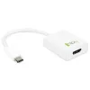Techly adapter kablowy konwertera USB 3.1 Type C na HDMI 1.4, 3.2 Gen 2 (3.1 Gen 2), USB Type-C, wyjście HDMI