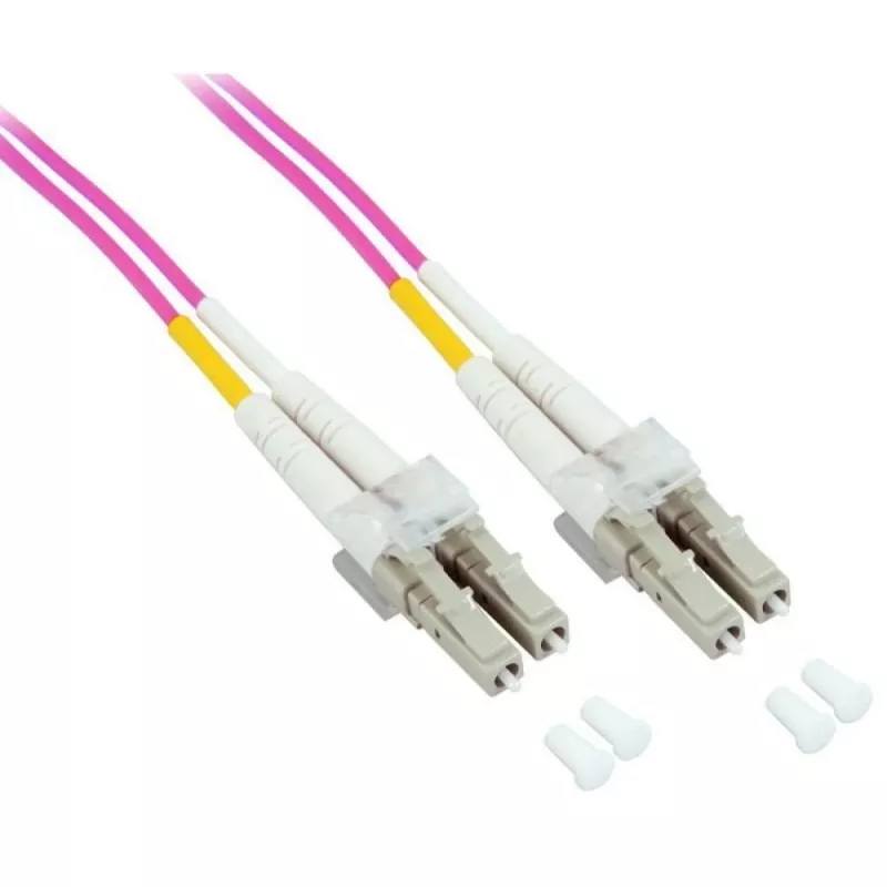 Techly LC/LC Multimode 50/125 OM4 10m Fiber Optics kabel ILWL D5-LCLC-100/OM4