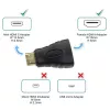 Adapter Techly HDMI na Mini HDMI Typu C Żeński/Męski IADAP HDMI-MC, Mini HDMI, HDMI, Czarny
