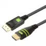 Konwerter kabla Techly DisplayPort na HDMI 2 m ICOC DSP-H-020