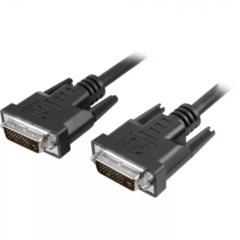 Kabel monitorowy Techly DVI cyfrowy M / M Dual Link 1,8 m (DVI-D) ICOC DVI-8100