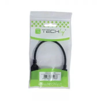 Techly USB2.0 OTG kabel A Female / Micro B Male 0.2 m ICOC UOTG-194