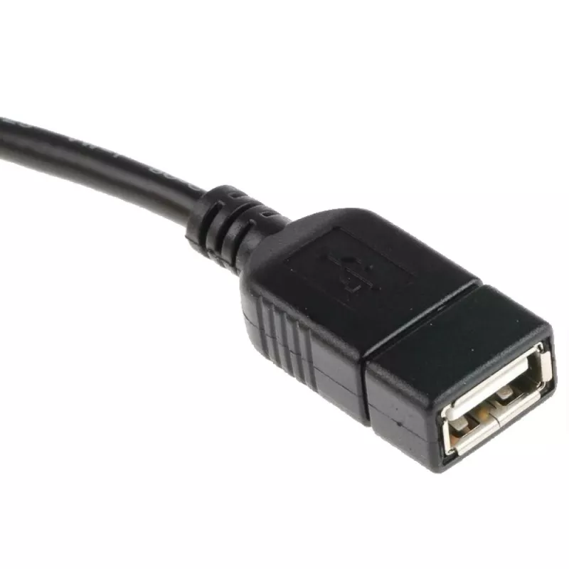 Techly USB2.0 OTG kabel A Female / Micro B Male 0.2 m ICOC UOTG-194