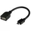 Techly USB2.0 OTG kabel A Female / Micro B Male 0.2 m ICOC UOTG-194