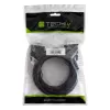 Kabel monitorowy Techly DVI analogowo-cyfrowy M / M Dual Link 1.8 m (DVI-I) ICOC DVI-8900
