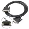 Kabel monitorowy Techly DVI analogowo-cyfrowy M / M Dual Link 1.8 m (DVI-I) ICOC DVI-8900