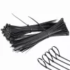 Techly Opaska kablowa nylonowa 100x2,5 mm 100 szt. czarna ISWT-10025-BK