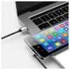 Kabel USB Techly ICOC MU2AC9-005-AL USB 2.0 0,5 m USB A USB C Czarny, Szary