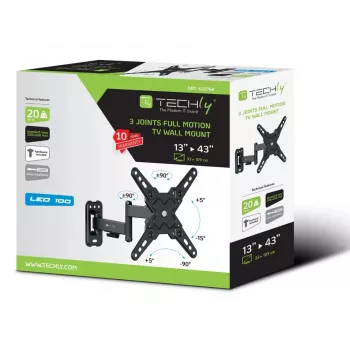 Techly ICA-LCD 422 uchwyt/podstawa TV 106,7 cm (42 cale) Czarny
