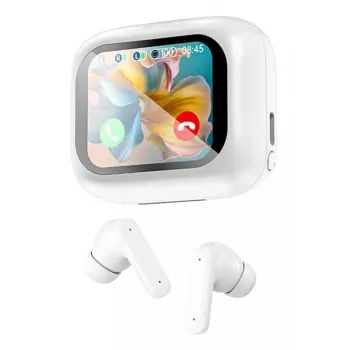 Techly ICC SB-BLT08W słuchawki/zestaw słuchawkowy True Wireless Stereo (TWS) Douszne Połączenia/Muzyka Bluetooth Biały