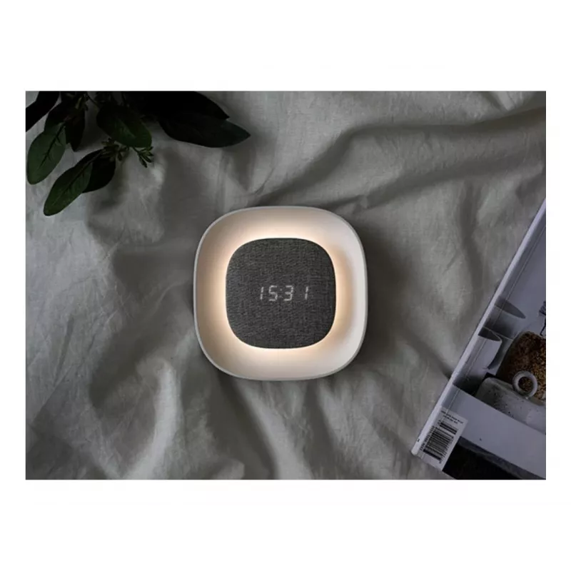Techly IC-CLOCK-56WH zegar cyfrowy Cyfrowy zegar Szary, Biały