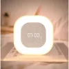 Techly IC-CLOCK-56WH zegar cyfrowy Cyfrowy zegar Szary, Biały