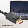 Techly ICOC DSP-A14-050NT DisplayPort kabel 5 m Czarny