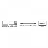 Techly ICOC DSP-A14-050NT DisplayPort kabel 5 m Czarny