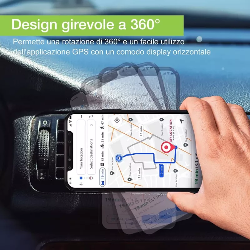 Uchwyt Techly I-SMART-UNIALTY pasywny uchwyt Telefon komórkowy/Smartfon Czarny