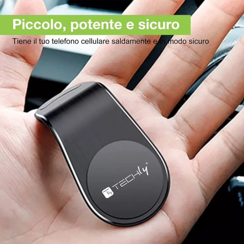Uchwyt Techly I-SMART-UNIALTY pasywny uchwyt Telefon komórkowy/Smartfon Czarny