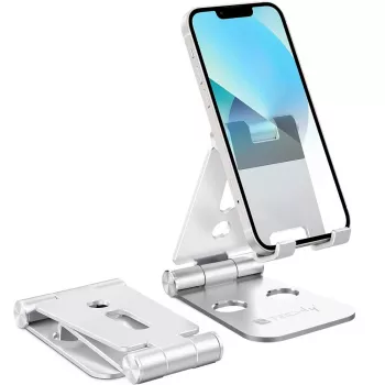 Uchwyt Techly I-SMART-STAND6 Uchwyt pasywny Telefon komórkowy/Smartfon Srebrny