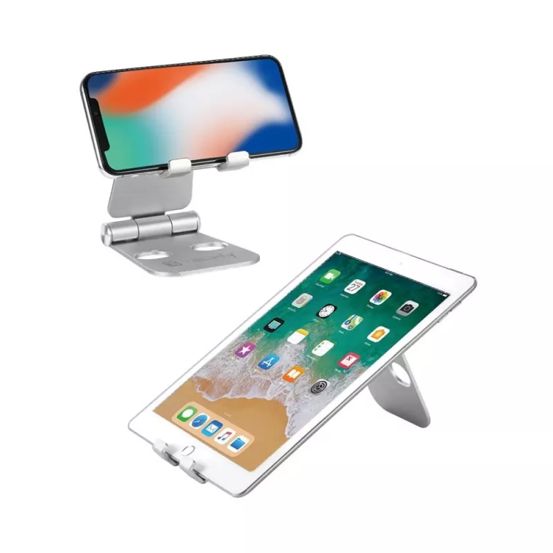Uchwyt Techly I-SMART-STAND6 Uchwyt pasywny Telefon komórkowy/Smartfon Srebrny