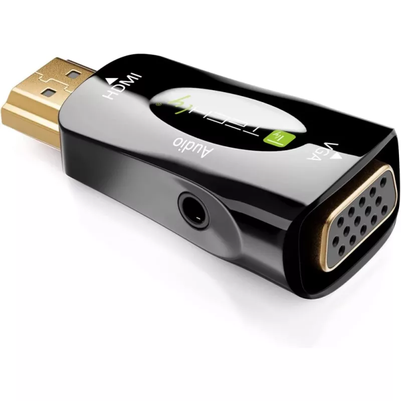 Techly IDATA HDMI-VGA2MABT2 konwerter sygnału wideo Pasywny konwerter wideo 1920 x 1080 pikseli