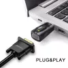 Techly IDATA HDMI-VGA2MABT2 konwerter sygnału wideo Pasywny konwerter wideo 1920 x 1080 pikseli