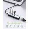 Stacja dokująca/replikator portów do laptopa Techly IDATA USB-ETGIGA3AA przewodowa USB 3.2 Gen 1 (3.1 Gen 1) Type-A, czarno-srebrna