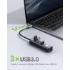 Stacja dokująca/replikator portów do laptopa Techly IDATA USB-ETGIGA3AA przewodowa USB 3.2 Gen 1 (3.1 Gen 1) Type-A, czarno-srebrna
