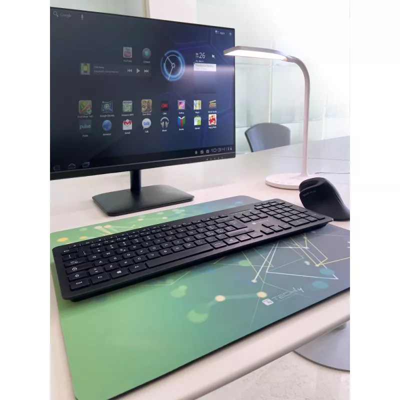 Podkładka pod mysz Techly ICA-MP GLASS1 podkładka pod mysz gamingowa zielona